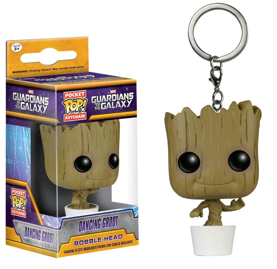 Guardians of The Galaxy: Dancing Groot Funko Pocket POP! Keychain