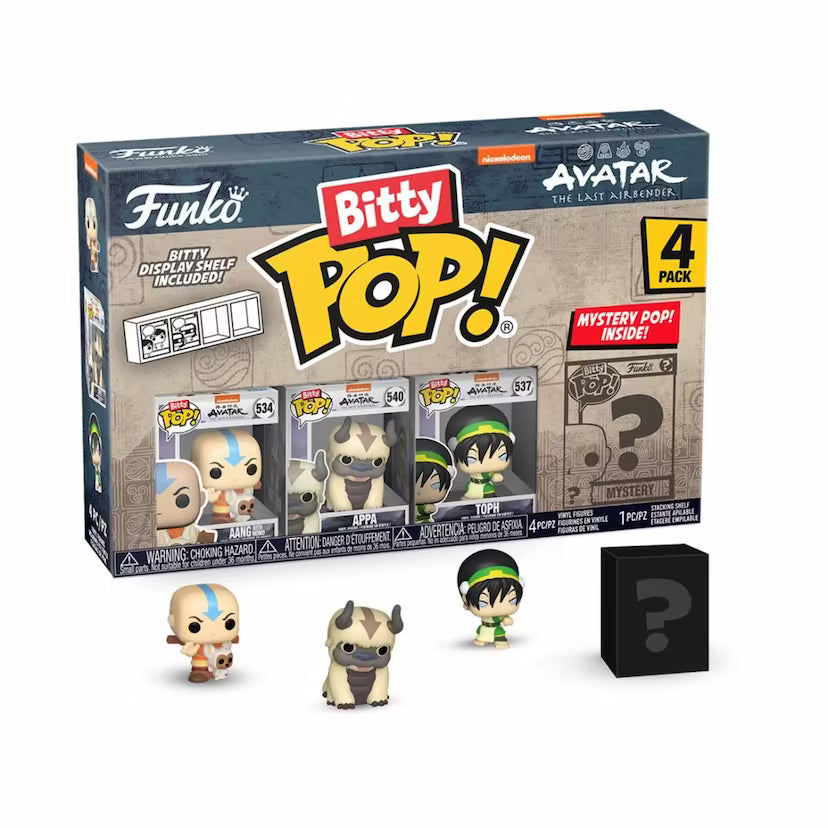 Avatar The Last Airbender Funko Bitty POP! 4-Pack Series 1