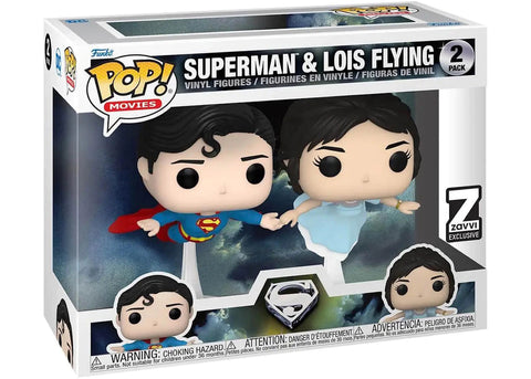 DC: Superman & Lois Flying 2-Pack EXC Funko Pop! Vinyl