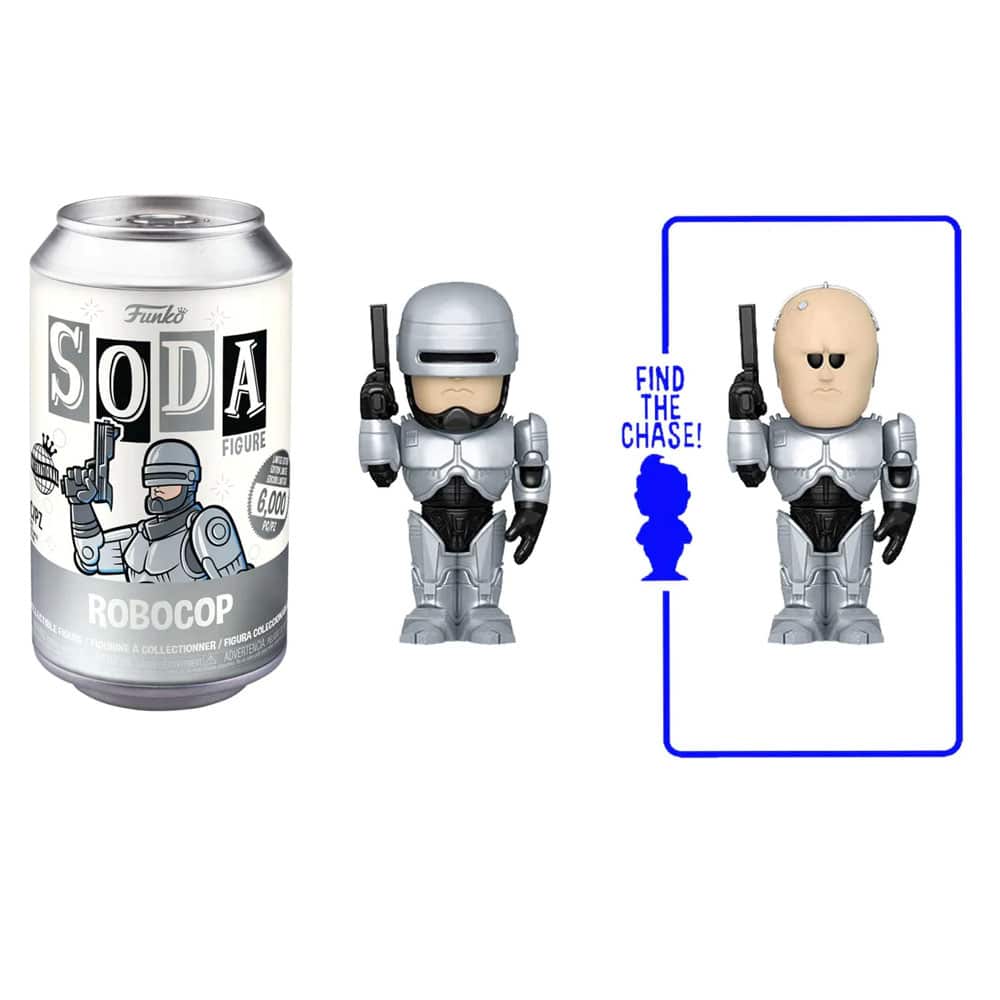 Funko Vinyl SODA: Robocop Figur – 9,5 Cm Sammlerfigur Mit Chase-Variante