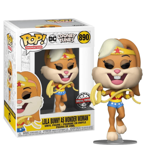 DC x Looney Tunes: Lola Bunny as Wonder Woman Funko POP! Vinyl