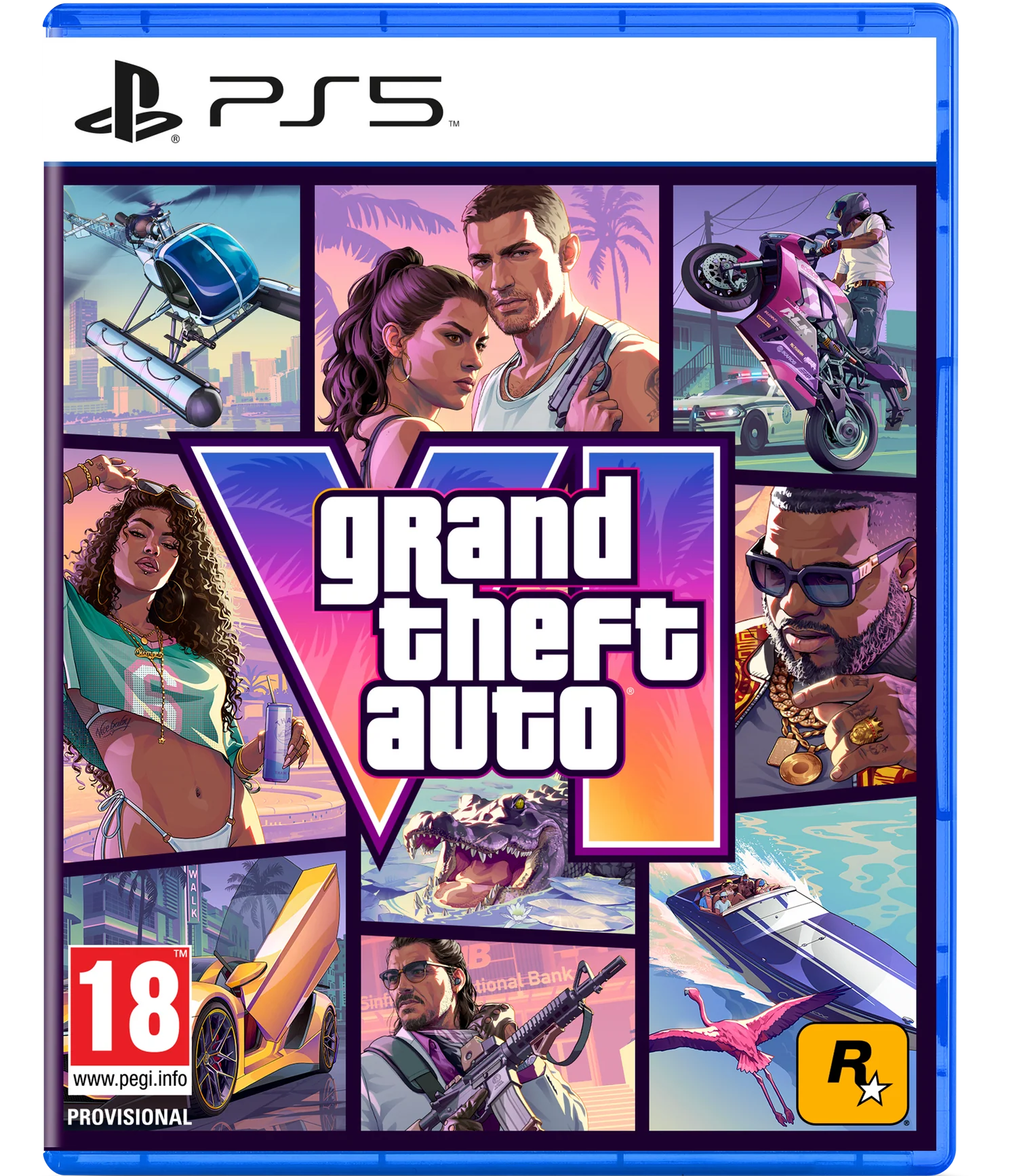Grand Theft Auto VI - PlayStation 5 (Code in a Box) Release Date 19th November 2026