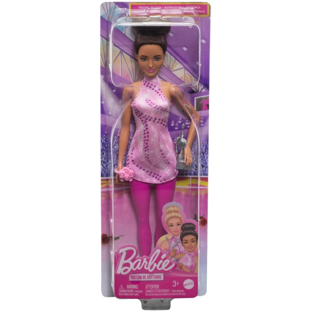 Barbie Careers Figure Skater Doll & Accessories in complete retail packaging