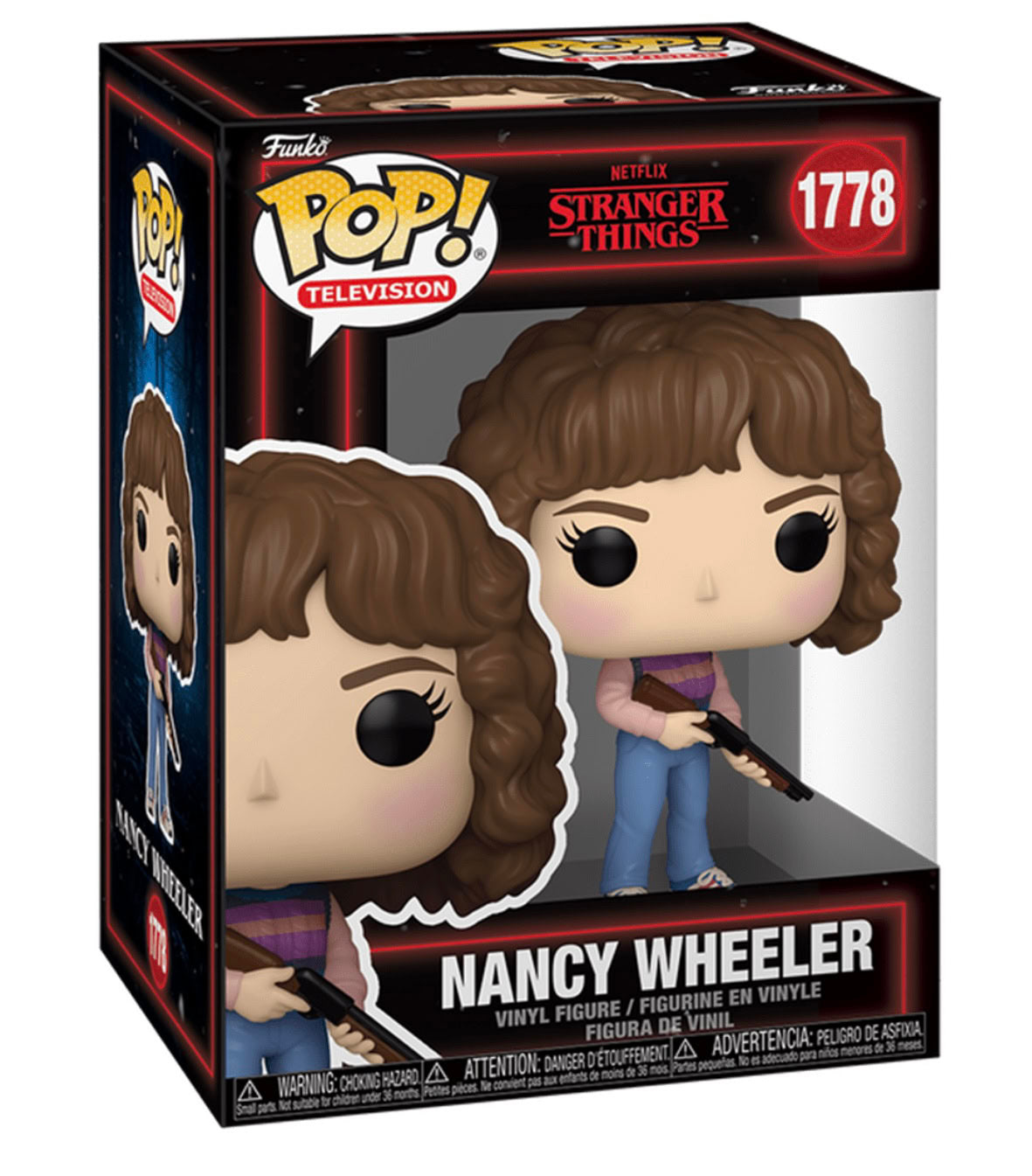 Stranger Things: Nancy Wheeler With Shotgun Series 5 Funko POP! Vinyl