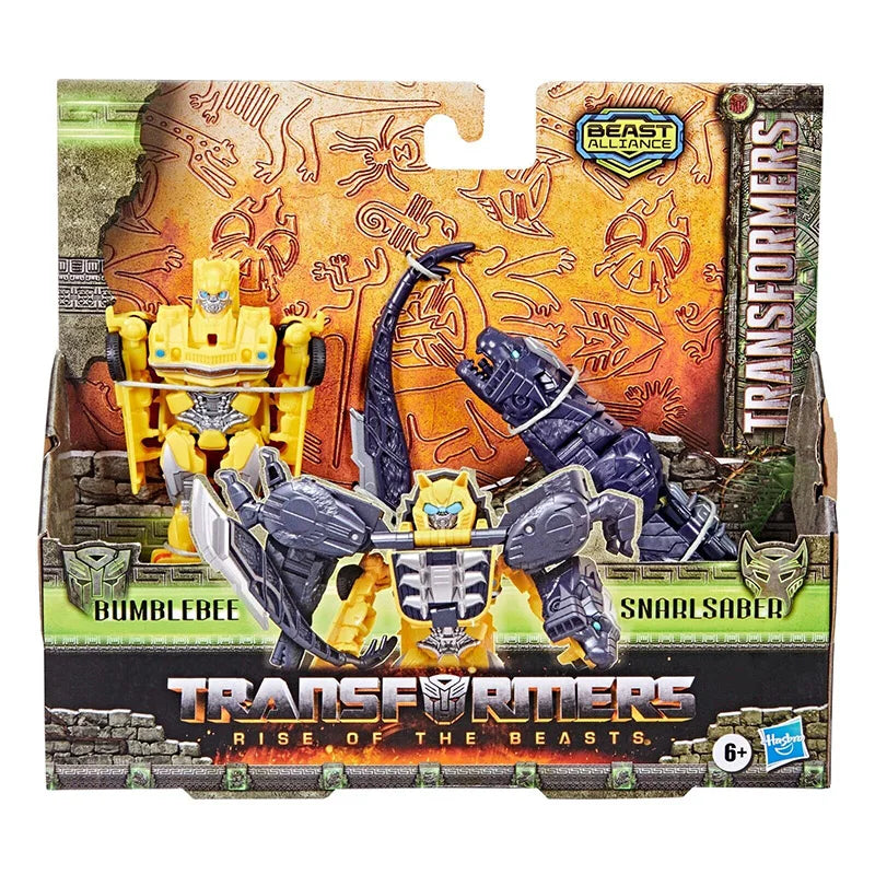 Transformers Rise of the Beasts: Bumblebee & Snarlsaber Figure 2-Pack