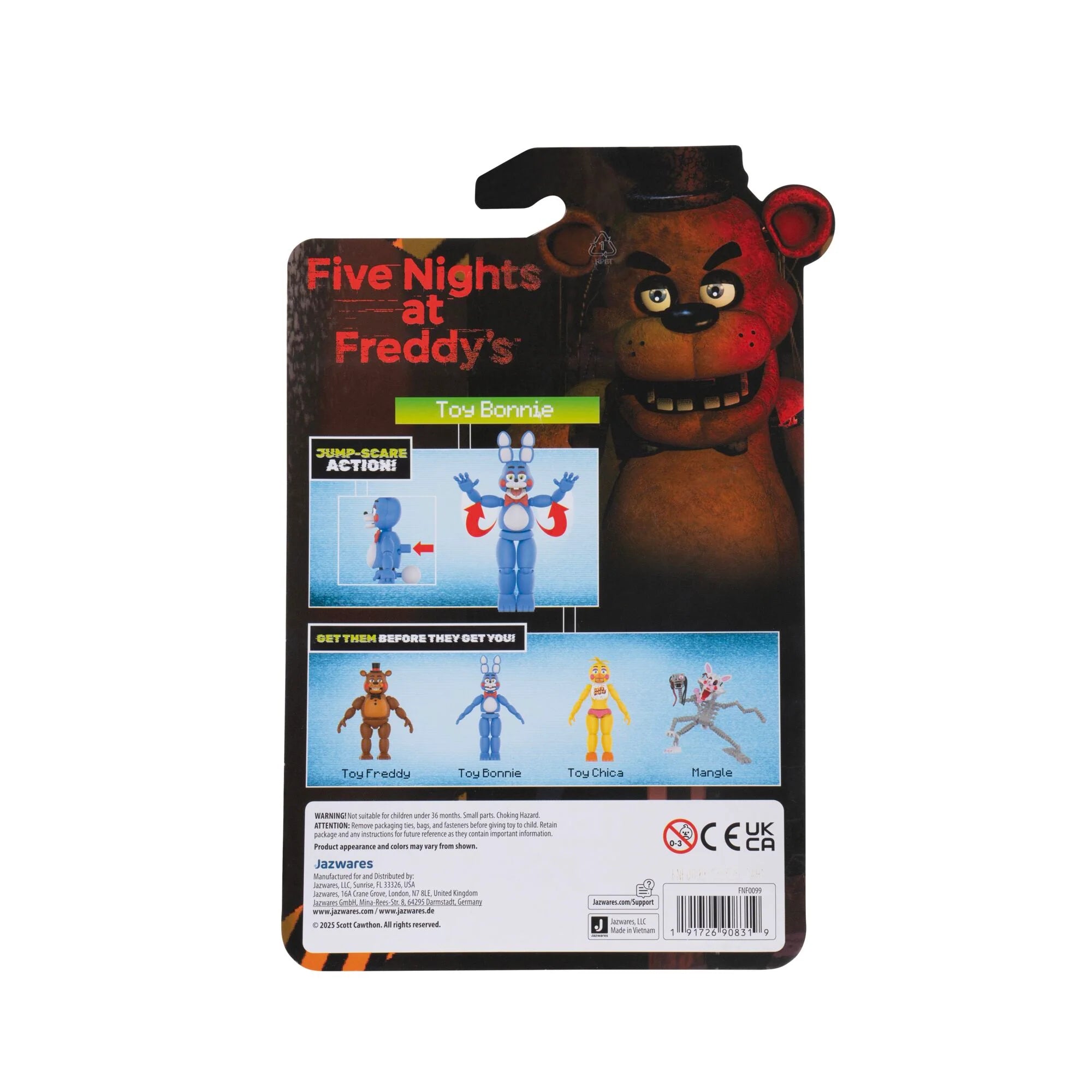 Five Nights at Freddy's: Toy Bonnie 5" Figure
