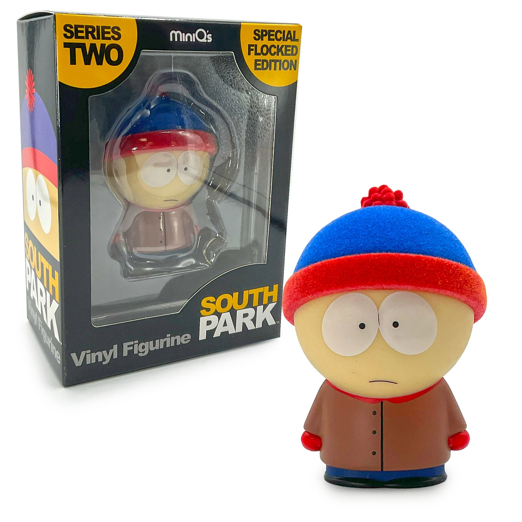 South Park MiniQ's 3" Vinyl Figure: Stan (Flocked)