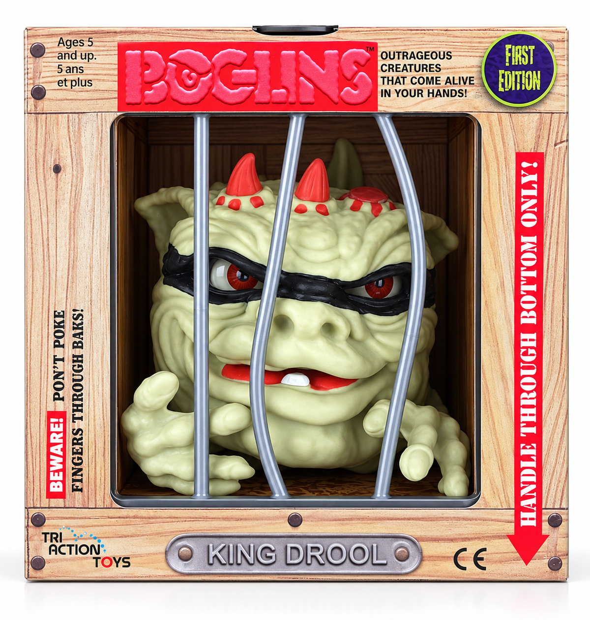 Boglins Red-Eyed King Drool 8-Inch Monster Hand Puppet