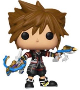 Kingdom Hearts 3: Sora w/ Dual Blasters Funko POP! Vinyl