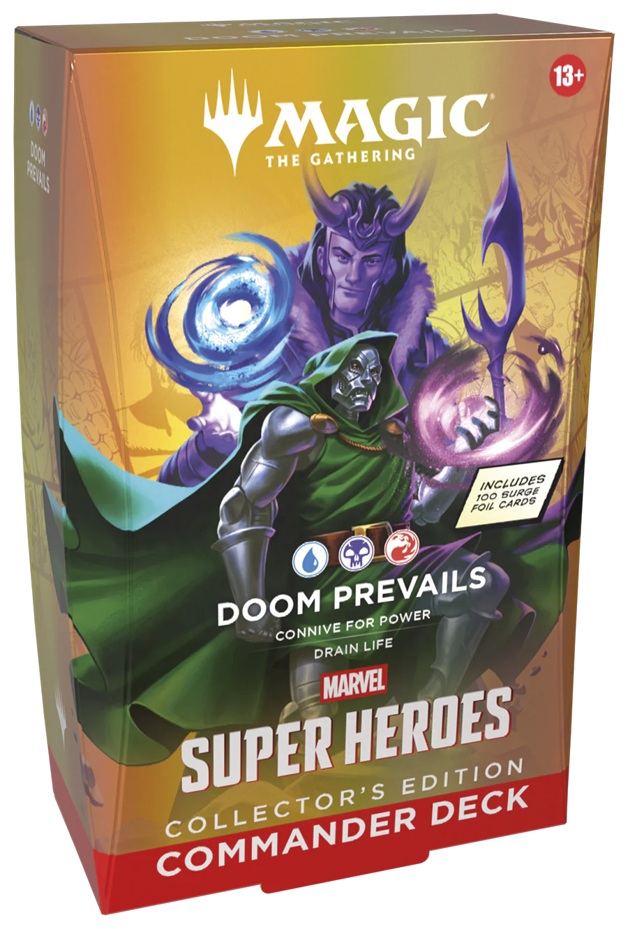 Magic the Gathering: Marvel Super Heroes Collector's Commander Deck - Doom Prevails