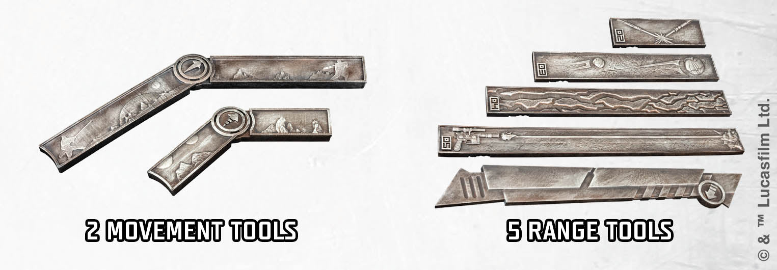 Star Wars Shatterpoint: Movement & Range Tools