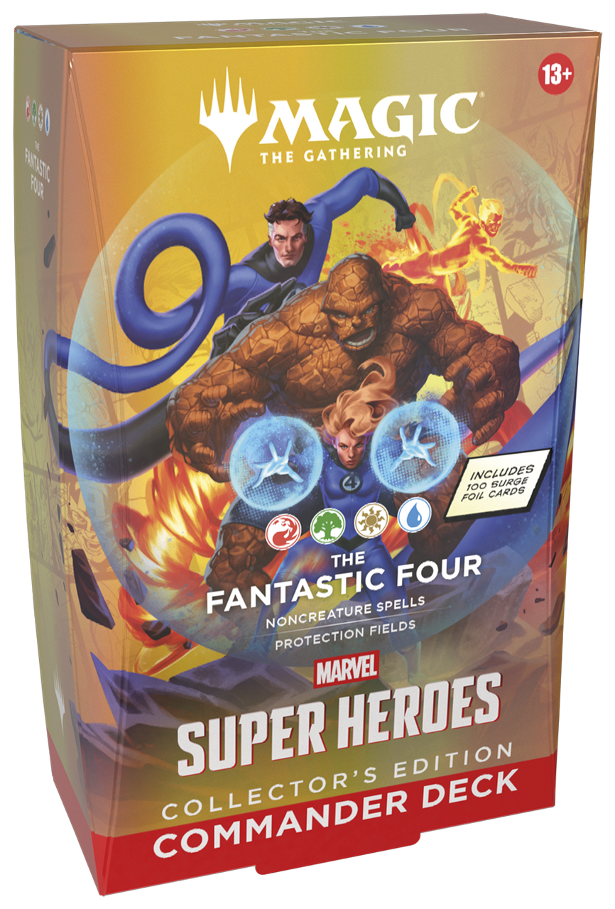 Magic the Gathering: Marvel Super Heroes Collector's Commander Deck - The Fantastic Four