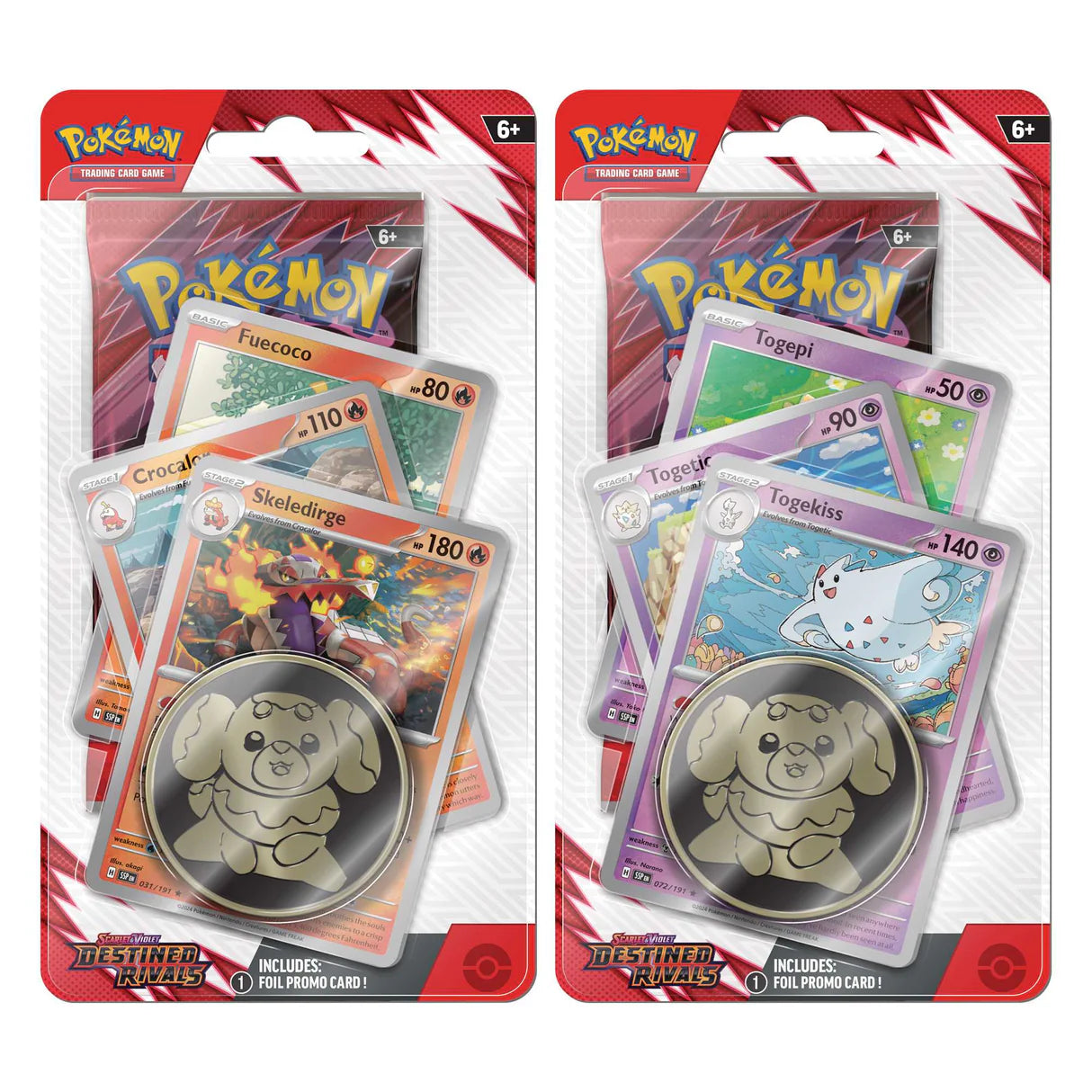 Pokemon TCG: Scarlet & Violet Destined Rivals Premium Checklane Bundle