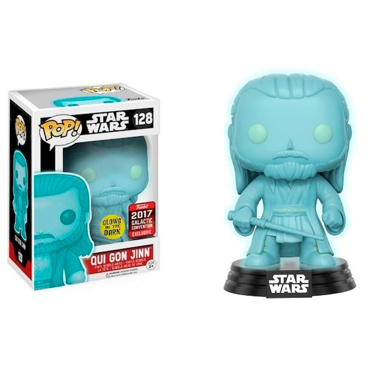 Star Wars: Qui Gon Jinn (GITD) Funko POP! Vinyl
