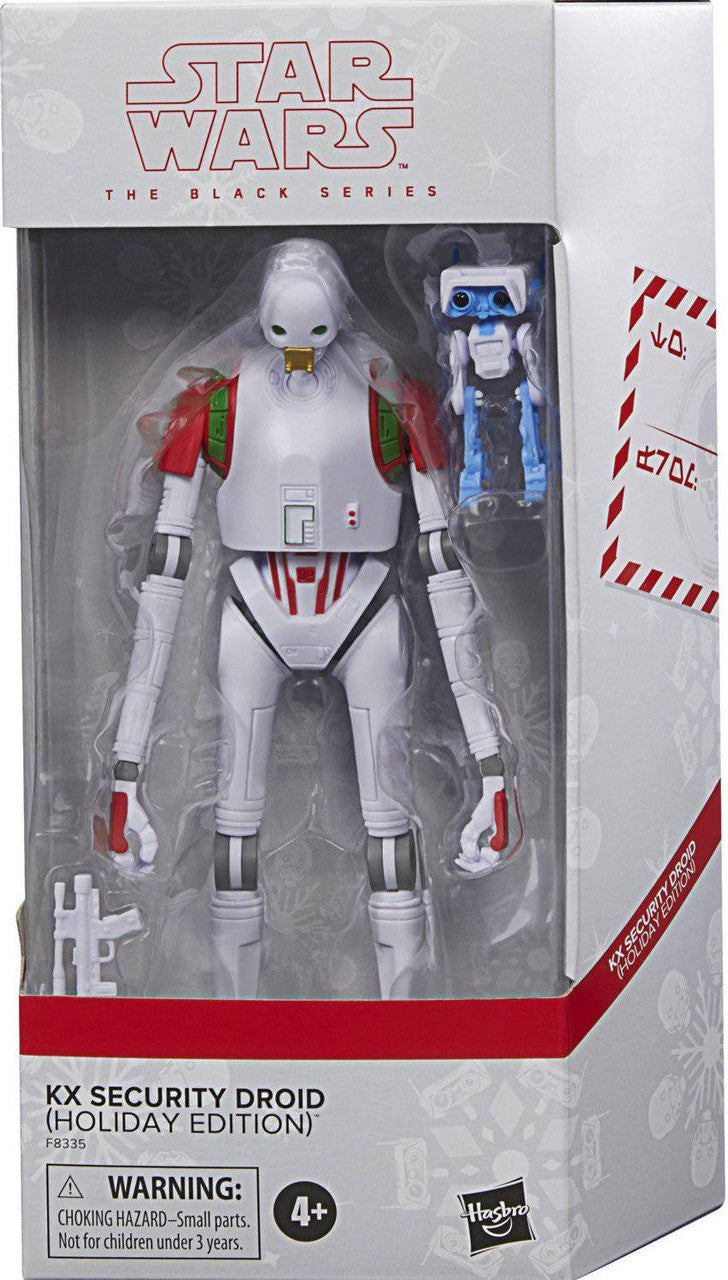 Star Wars: The Black Series Figure  – KX Security Droid (Holiday Edition)
