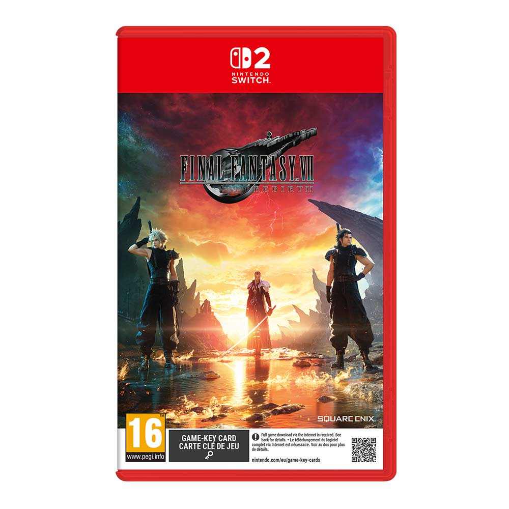 Final Fantasy VII Rebirth - Nintendo Switch 2 (Includes Magic The Gathering Zack Fair Promo Card)