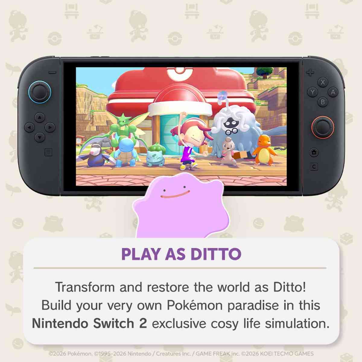 Pokemon Pokopia - Nintendo Switch 2