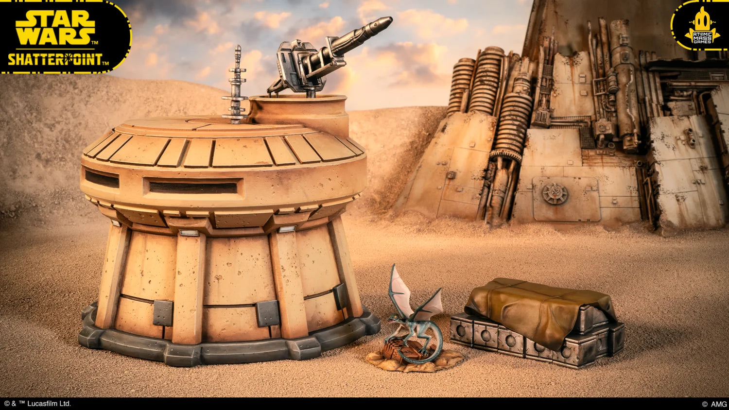 Star Wars Shatterpoint: Outer Rim Outpost Terrain Pack