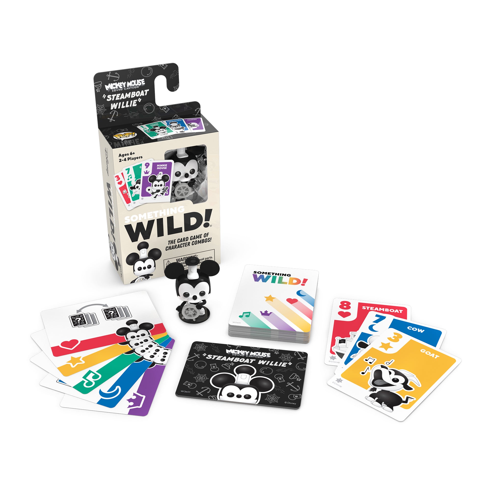 Funko Games: Something Wild Card Game - Steamboat Willie