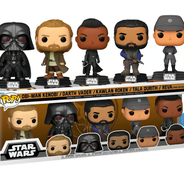 Star Wars Obi-Wan Kenobi Funko POP! Vinyl 5 Pack