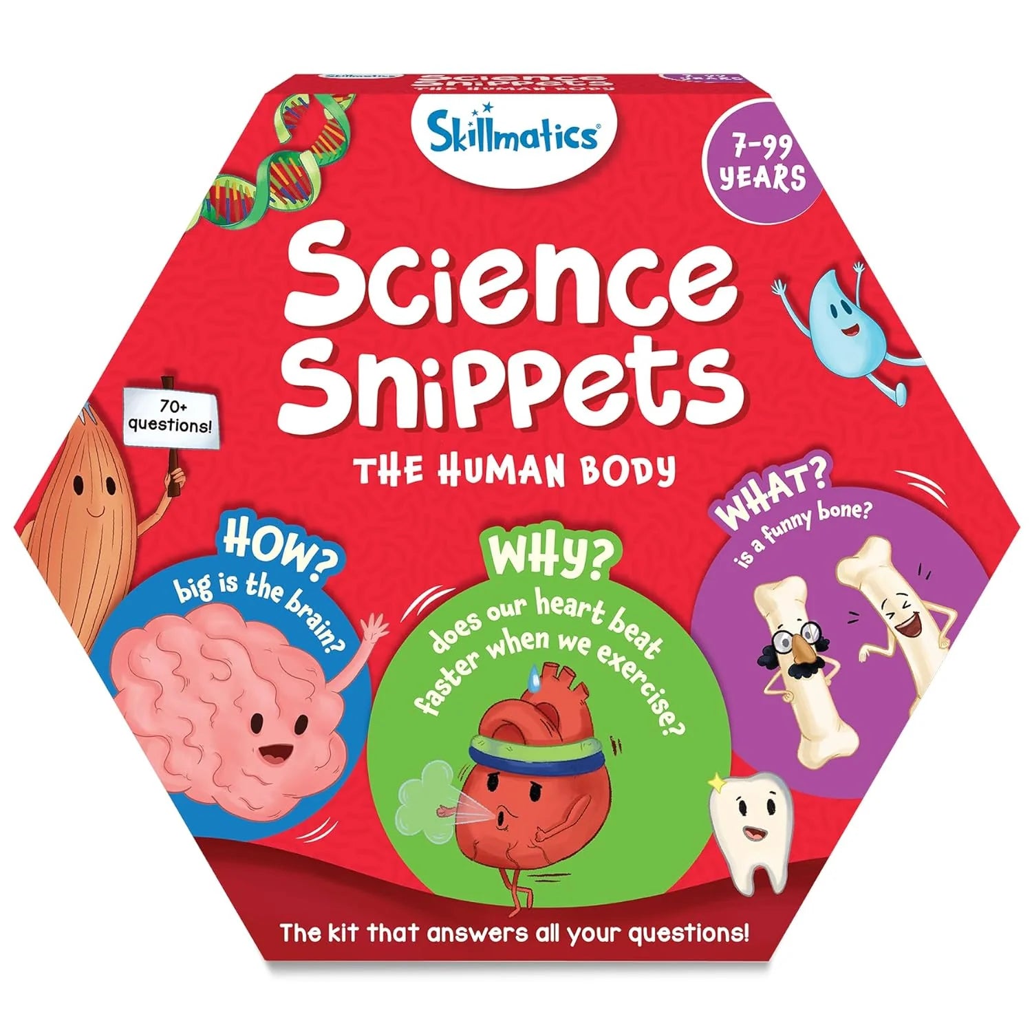 Skillmatics Science Snippets Kit: The Human Body