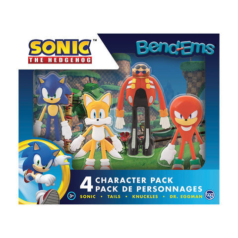 Bend 'Ems Sonic the Hedgehog 4-Pack