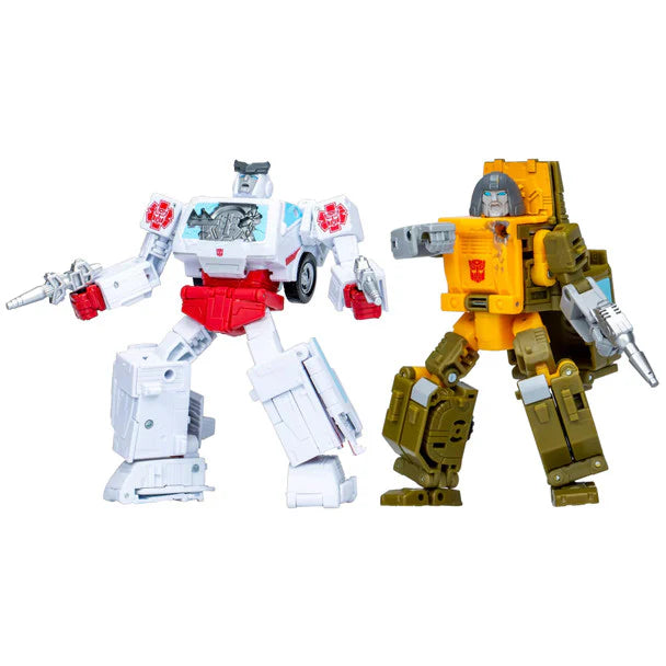 Transformers Studio Series: The Movie - Brawn + Autobot Ratchet Figure 2-Pack