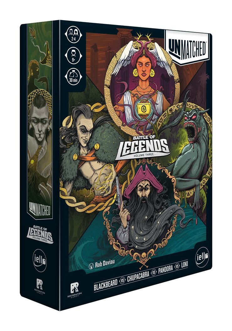 Unmatched: Battle of Legends Volume Three