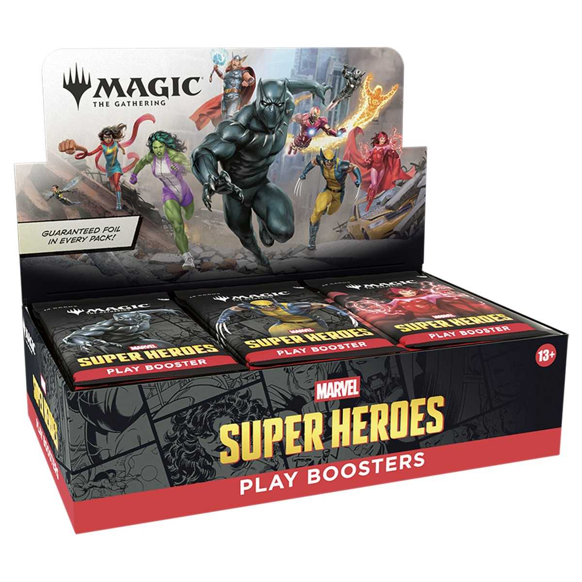 Magic the Gathering: Marvel Super Heroes Play Booster Box (30 Packs)