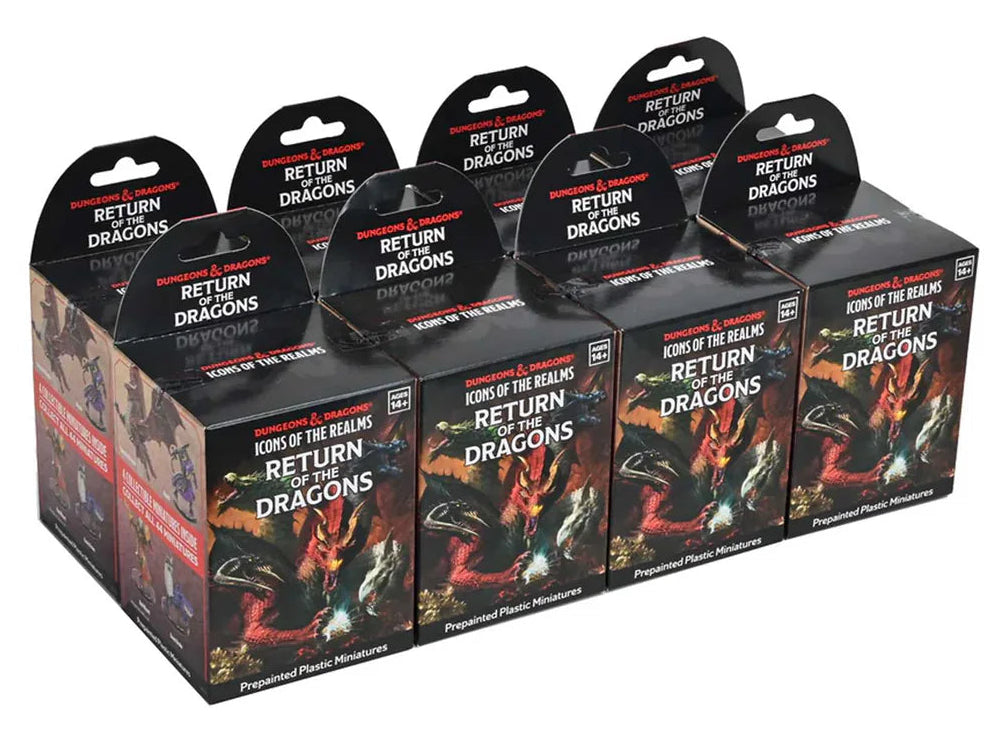 Dungeons & Dragons Icons of the Realms: Return of the Dragons Booster Brick