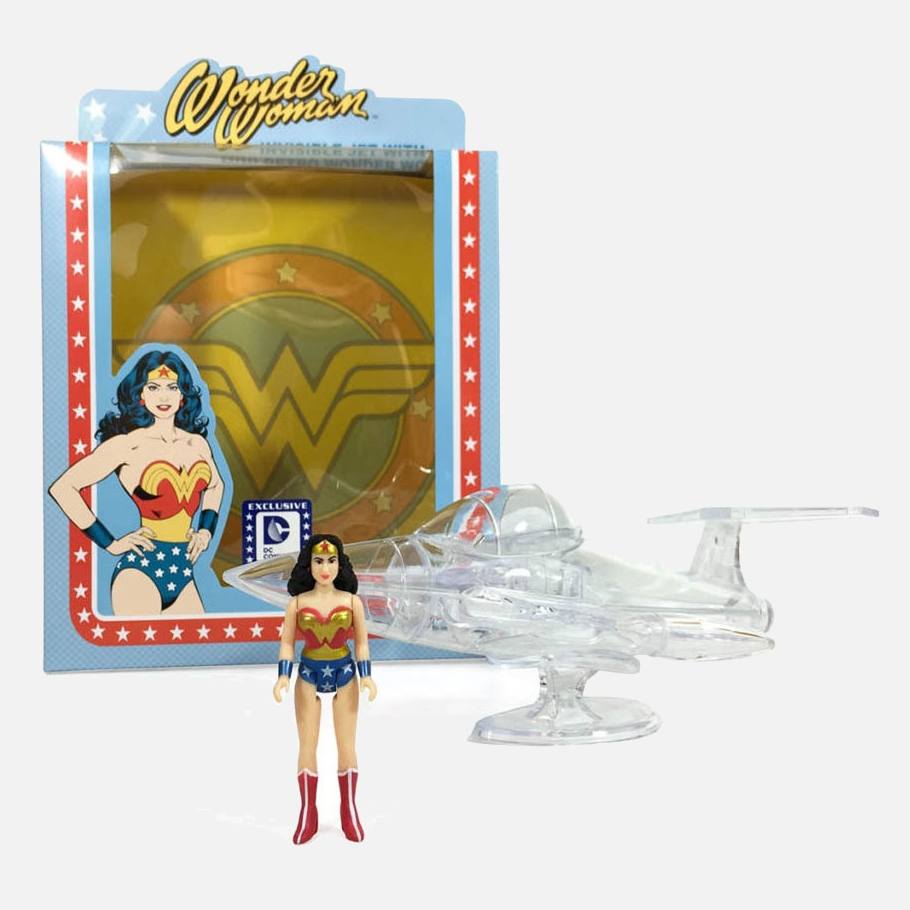 DC Comics: Invisible Jet w/ Wonder Woman Figure (Legion of Collectors)