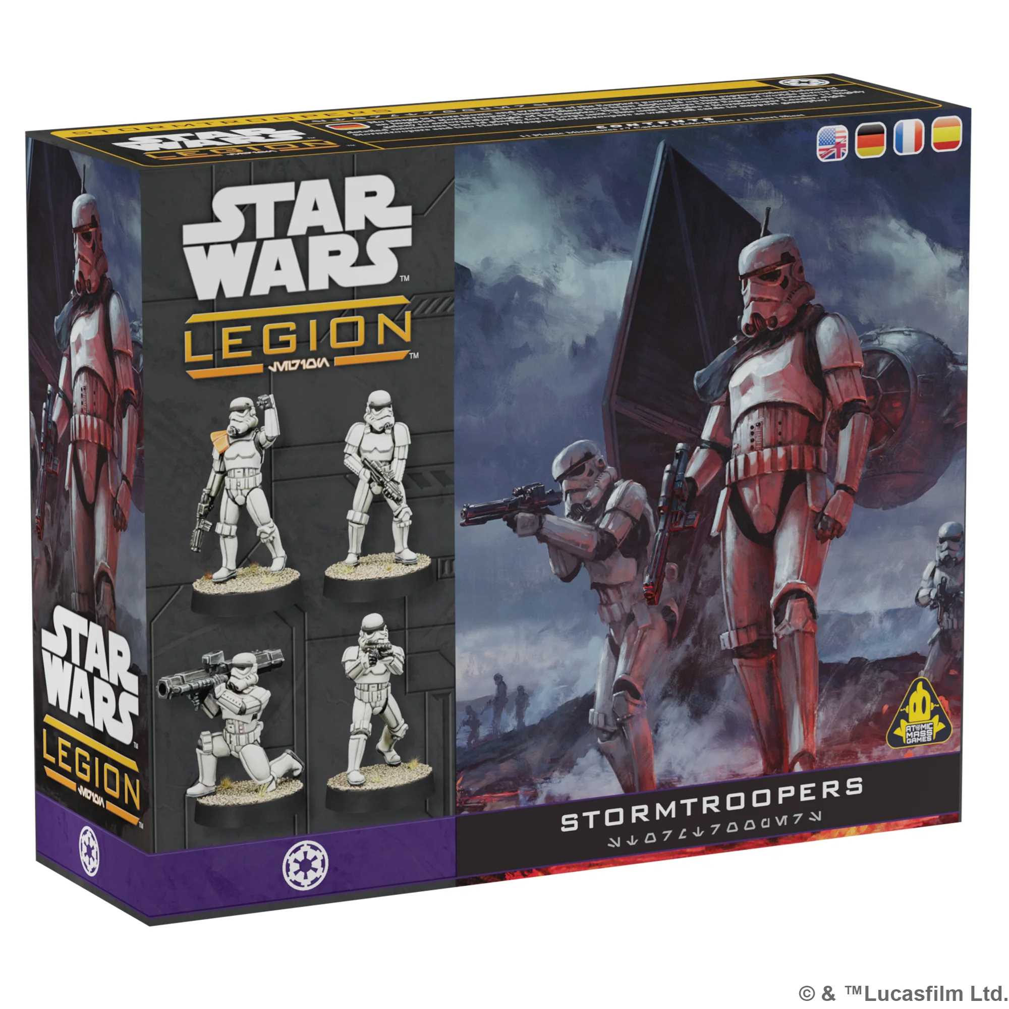 Star Wars Legion Stormtroopers retail box