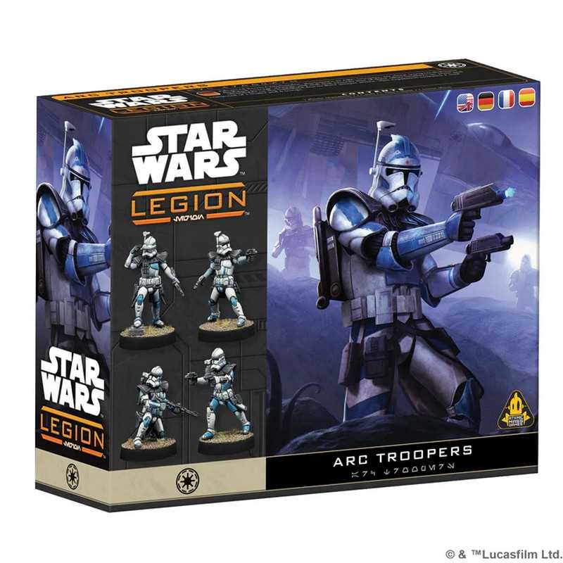 Star Wars Legion ARC Troopers retail box