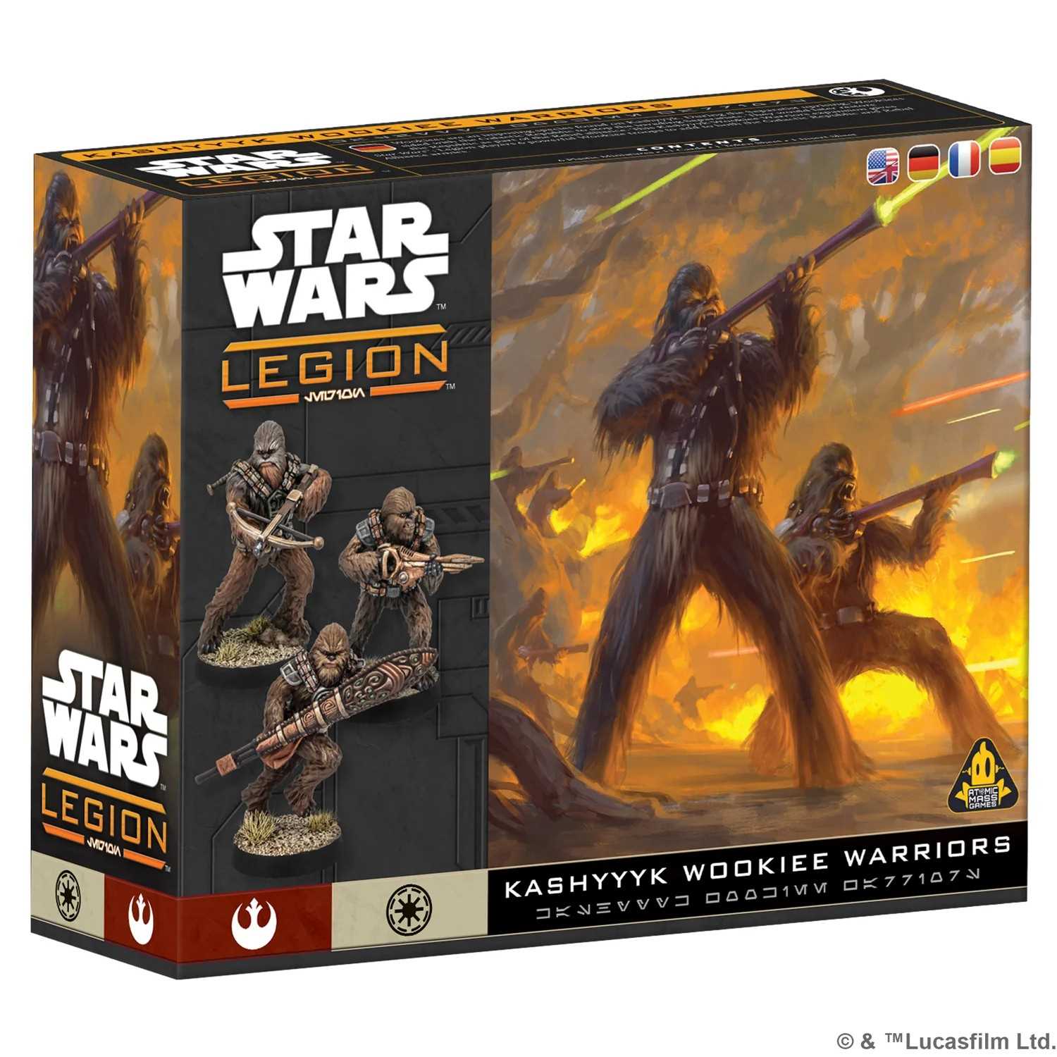 Star Wars Legion Kashyyyk Wookiee Warriors retail box