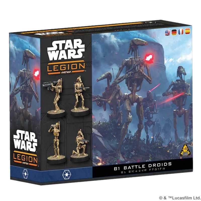 Star Wars Legion B1 Battle Droids retail box