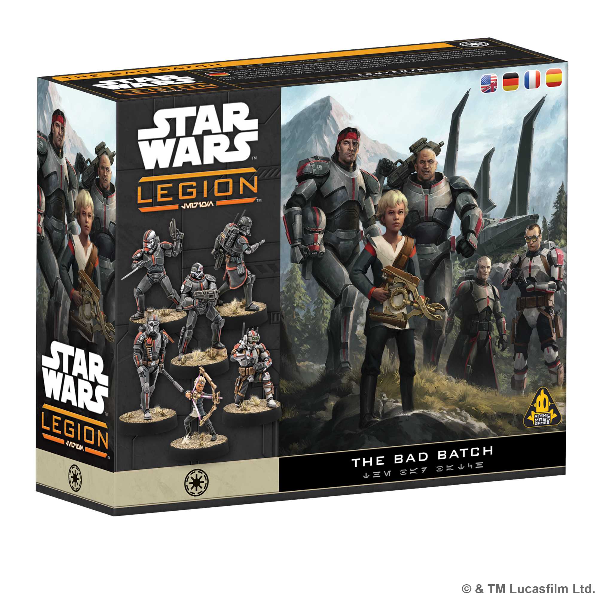 Star Wars Legion The Bad Batch retail box