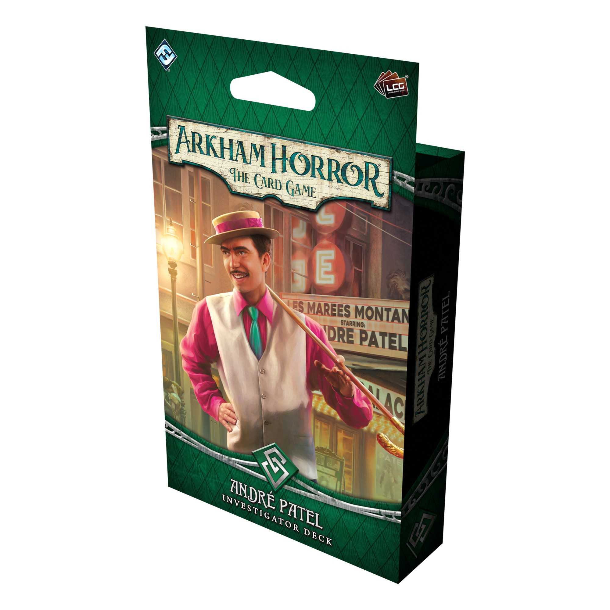 Arkham Horror The Card Game André Patel Investigator Deck product detail