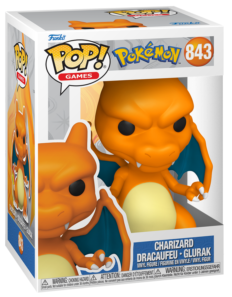 Pokémon Charizard Funko POP boxed figure