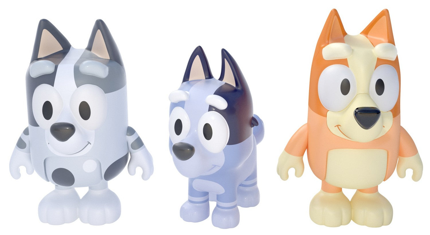 Bluey: Cousins Bingo, Muffin & Socks Figure 3-Pack product view