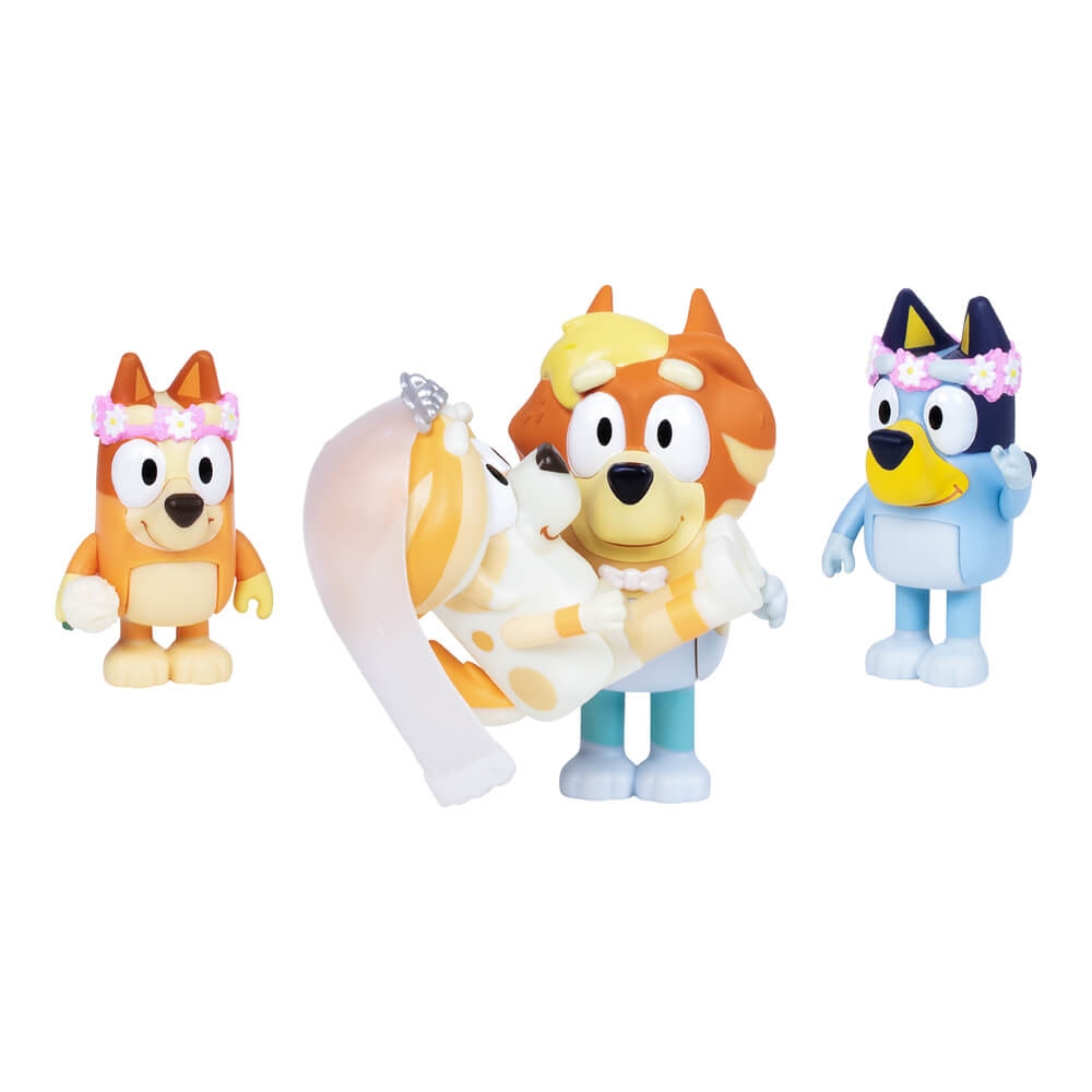 Bluey: Wedding Time Figure 4-Pack product view