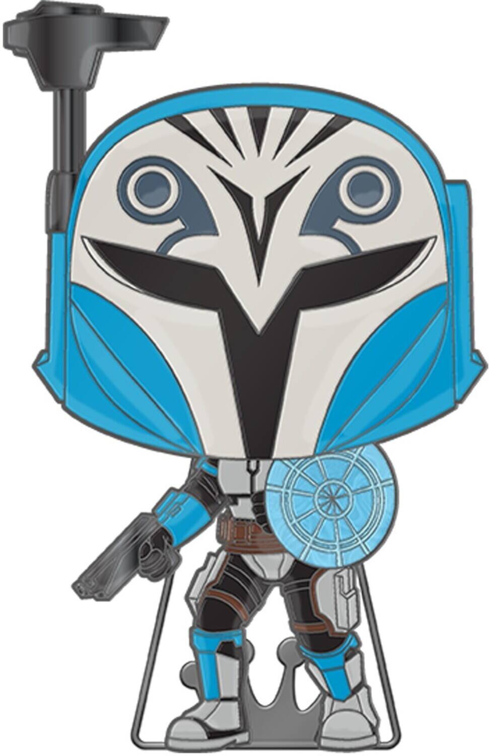 Star Wars: The Clone Wars – Bo-Katan Glow-in-the-Dark Funko Pop! Pin in retail packaging