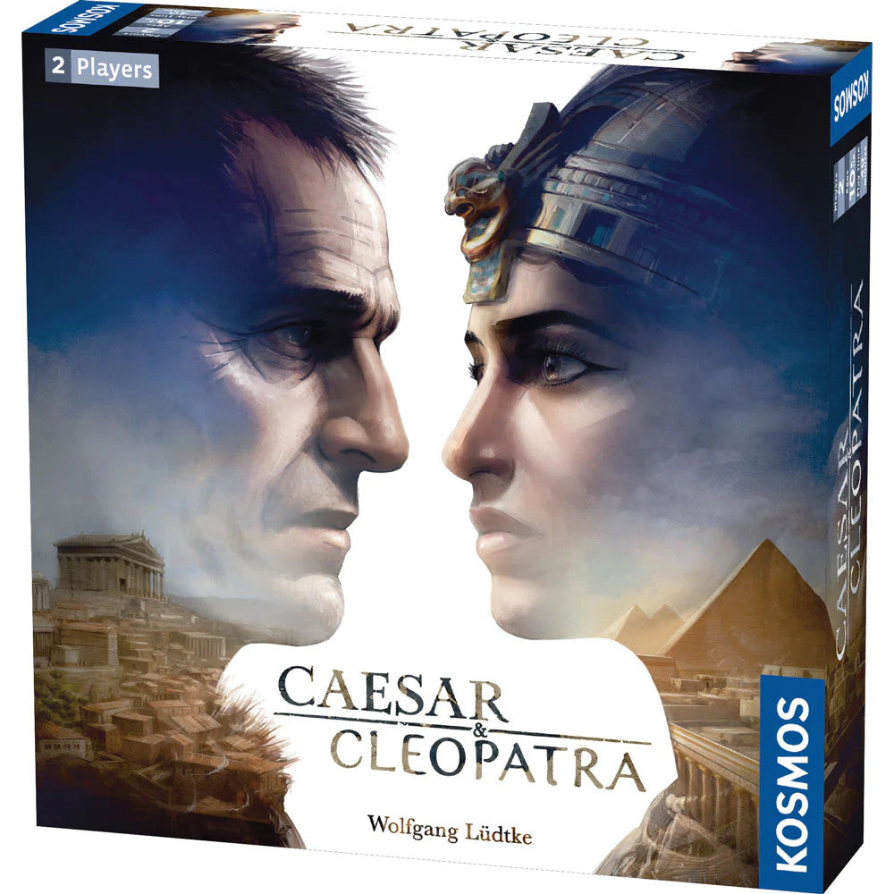 Caesar & Cleopatra Card Game retail packaging