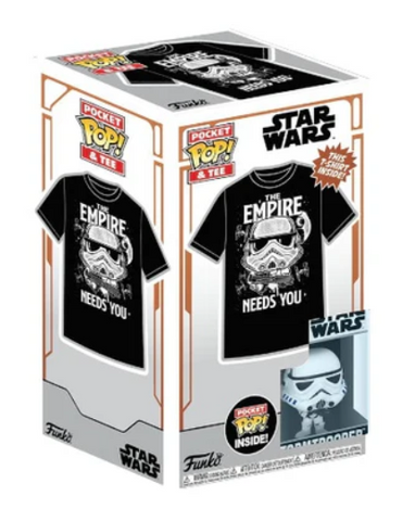 Star Wars: Stormtrooper Funko Pocket Pop! & Tee