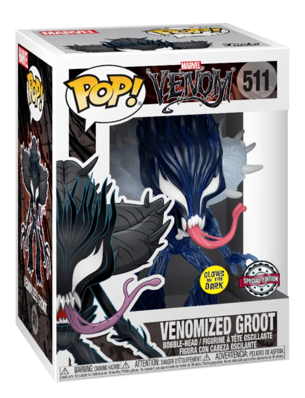 Marvel: Venomized Groot (GID) Funko POP! & Tee