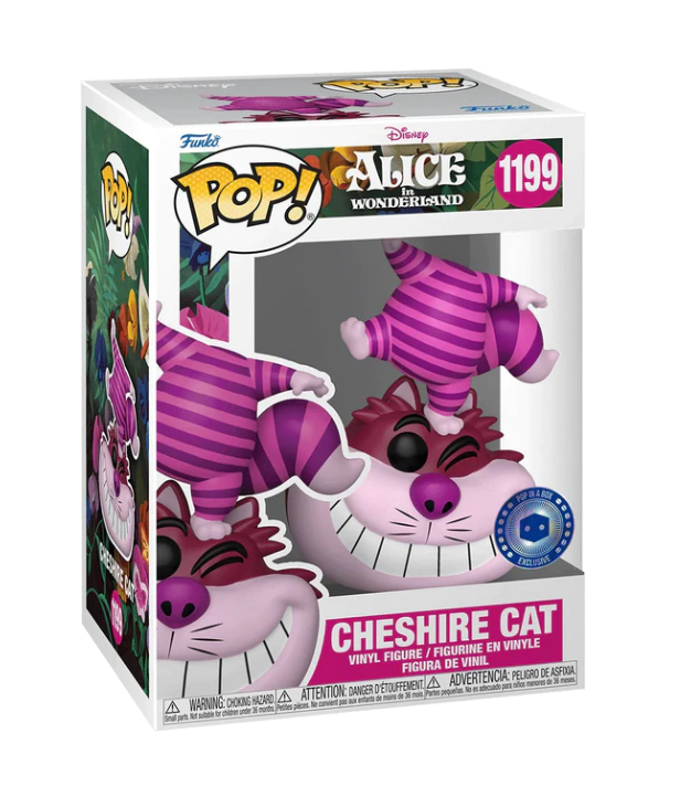 Alice in Wonderland: Cheshire Cat Standing on Head Funko POP! Vinyl