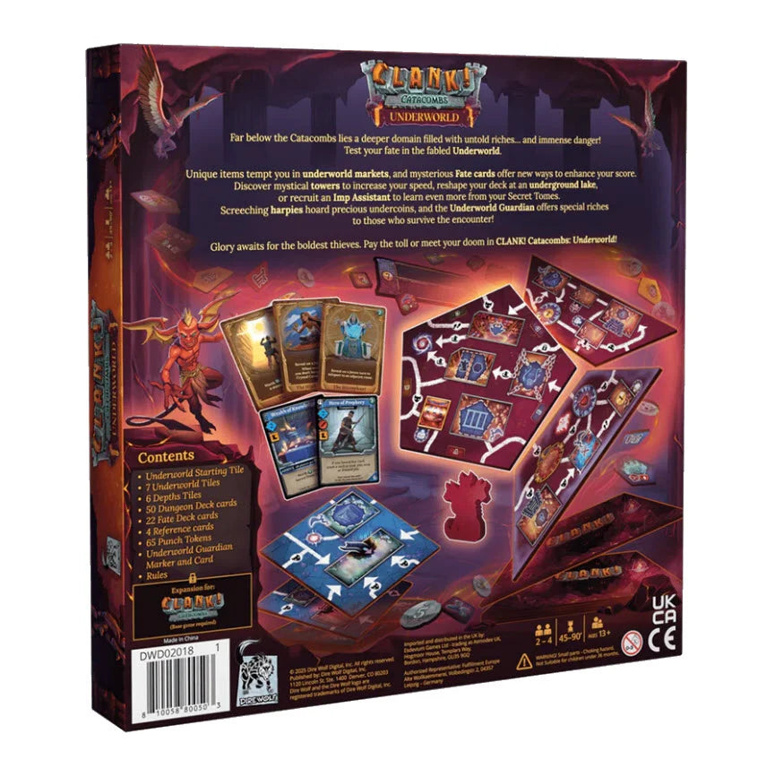 Clank! Catacombs – Underworld Expansion