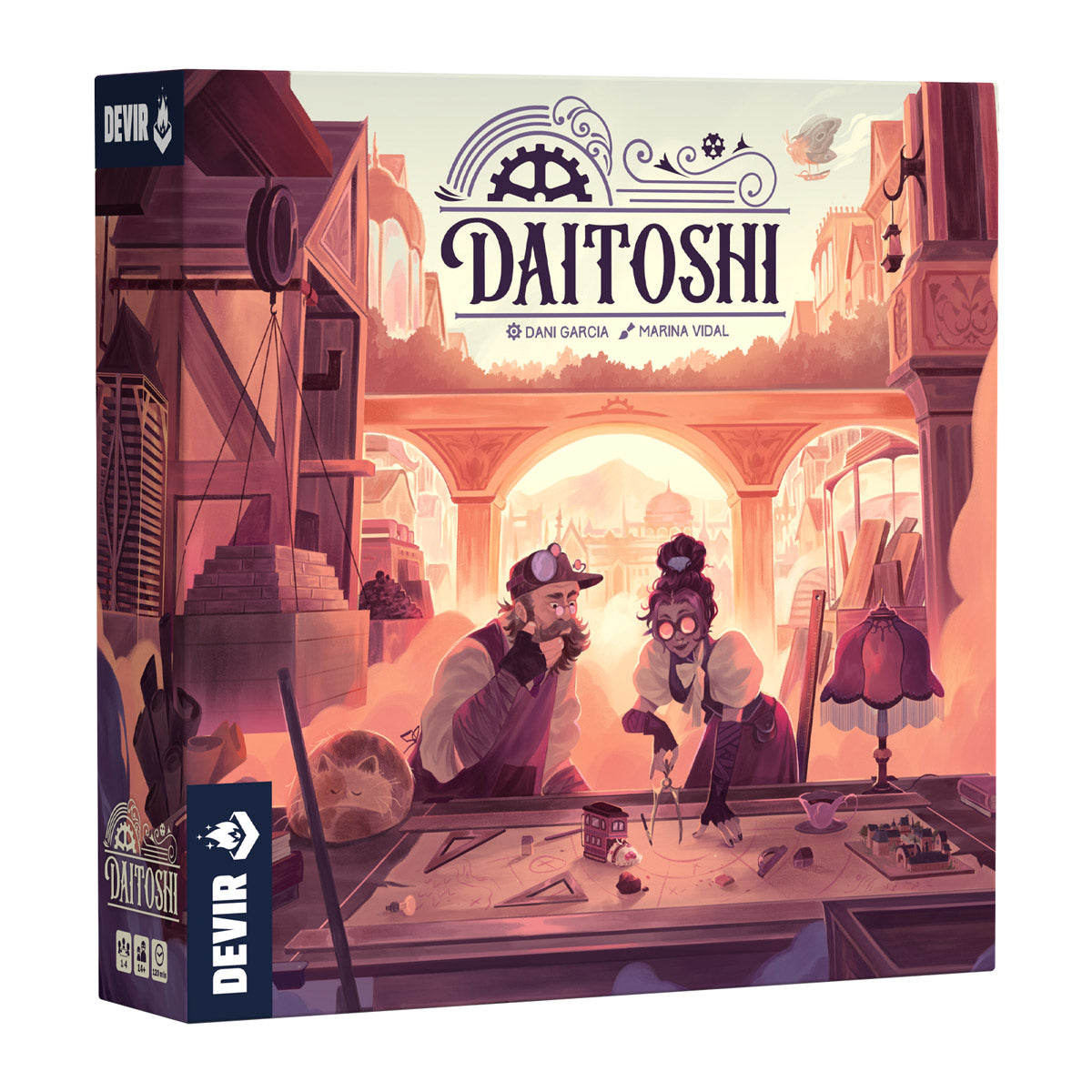Daitoshi Board Game retail packaging