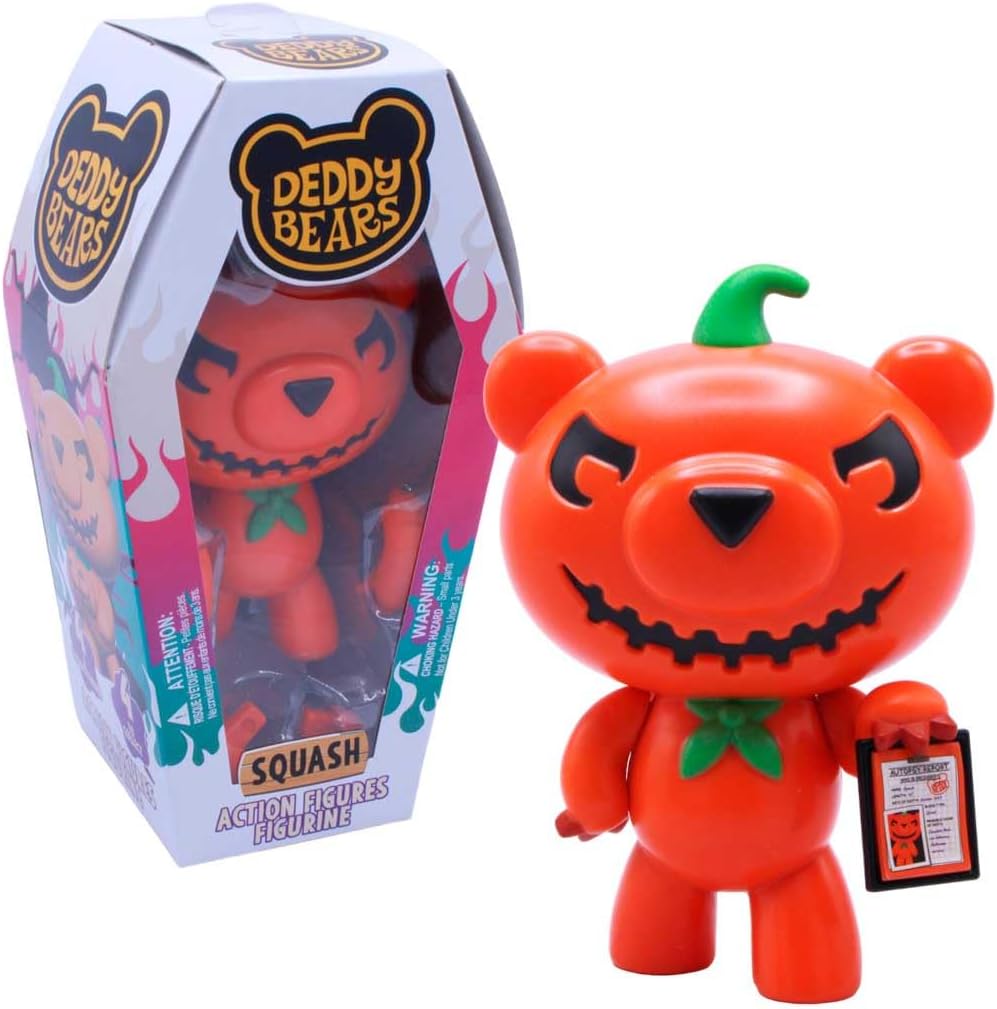 Squash Deddy Bears 4-inch action figure in retail packaging