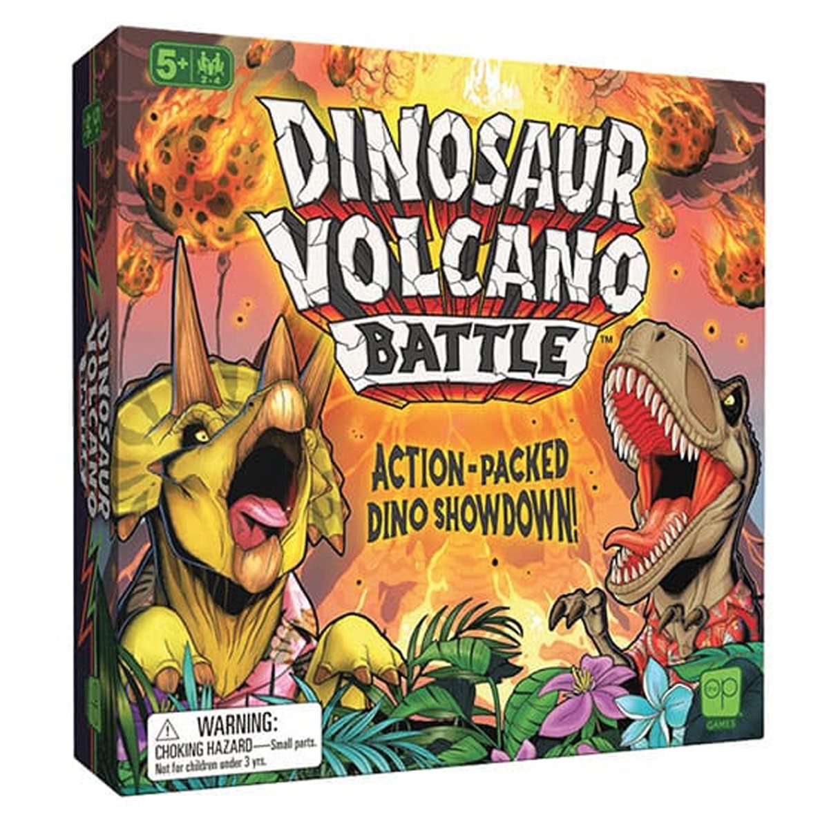 Dinosaur Volcano Battle retail packaging
