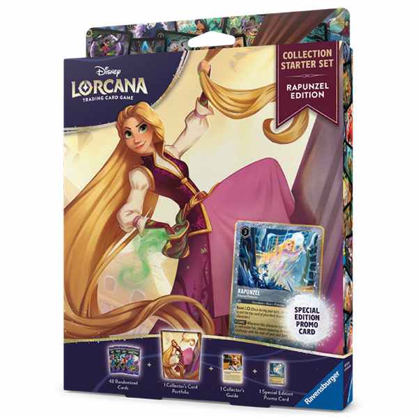 Disney Lorcana Rapunzel Collection Starter Set boxed product